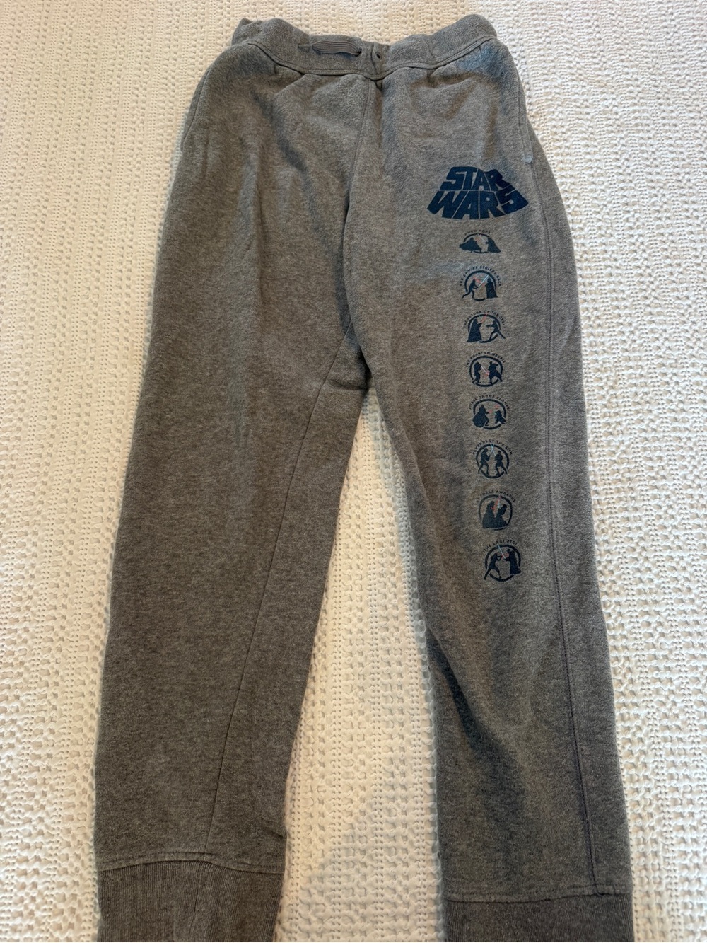Gap Boys Star Wars Lightsaber Battle Joggers Gray XXL 14/16